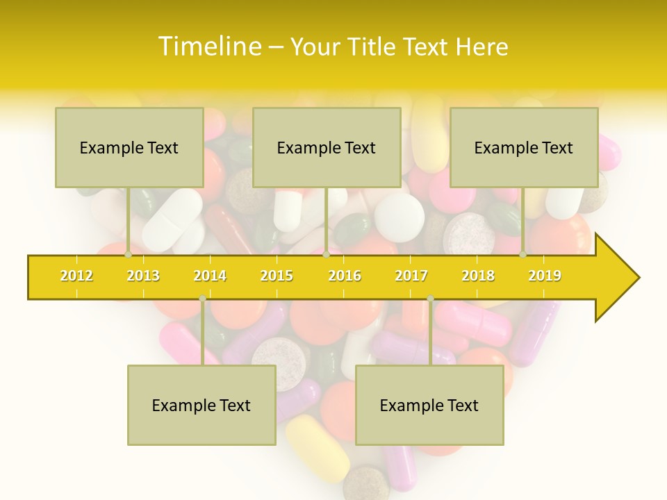 Pills Isolated Pharmaceuticals PowerPoint Template