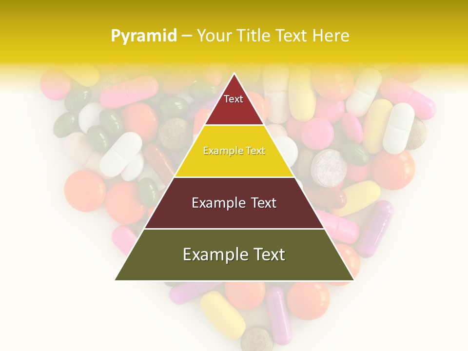 Pills Isolated Pharmaceuticals PowerPoint Template