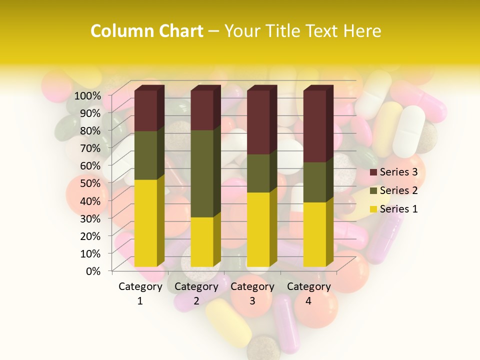 Pills Isolated Pharmaceuticals PowerPoint Template