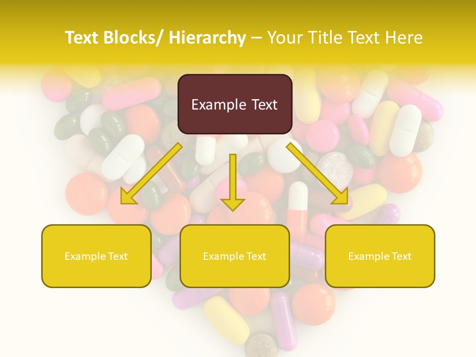 Pills Isolated Pharmaceuticals PowerPoint Template