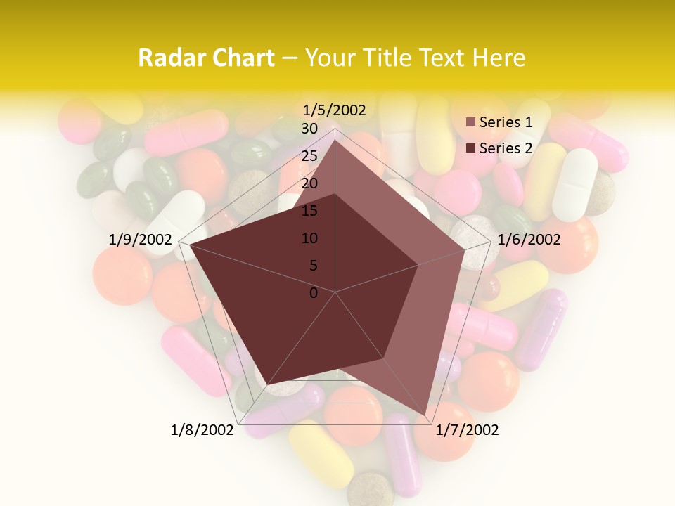 Pills Isolated Pharmaceuticals PowerPoint Template
