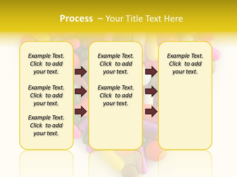 Pills Isolated Pharmaceuticals PowerPoint Template