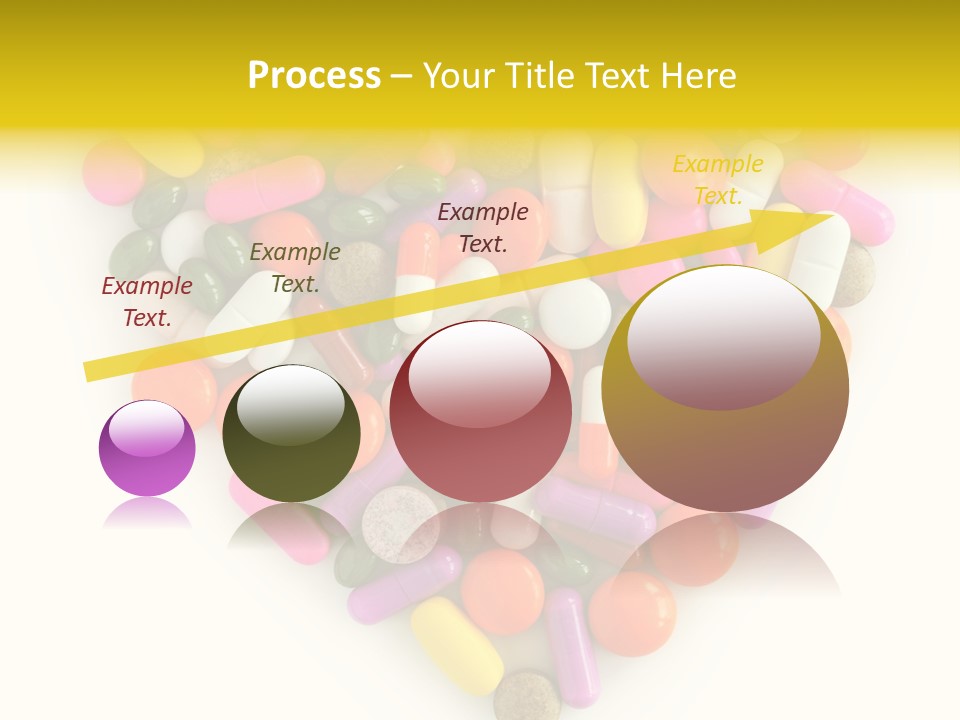 Pills Isolated Pharmaceuticals PowerPoint Template