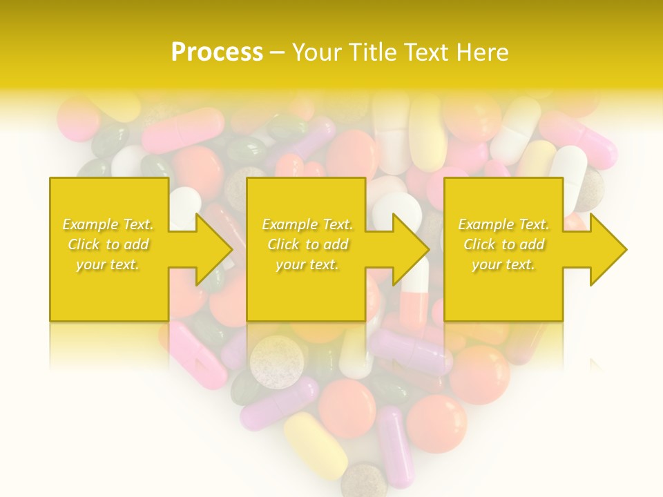 Pills Isolated Pharmaceuticals PowerPoint Template