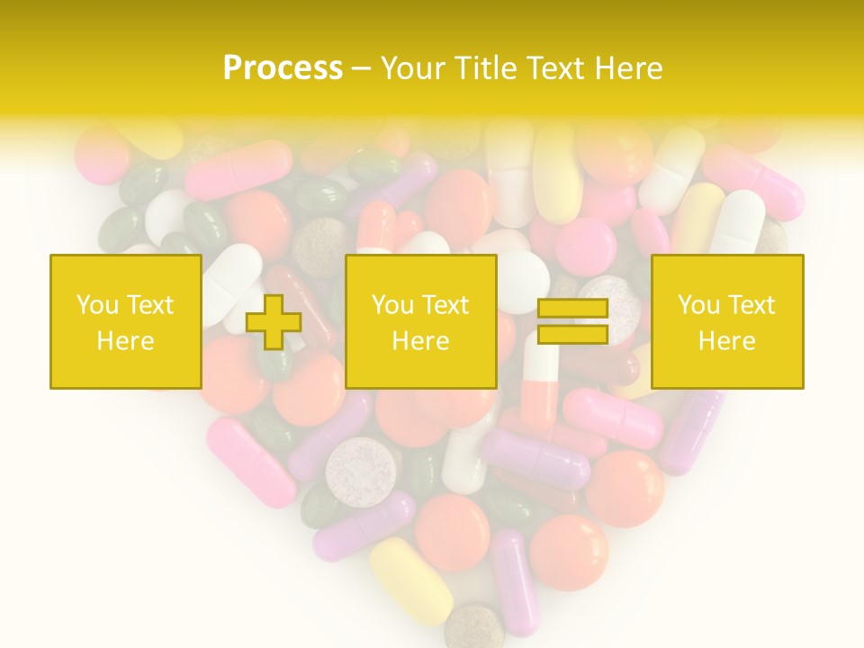 Pills Isolated Pharmaceuticals PowerPoint Template