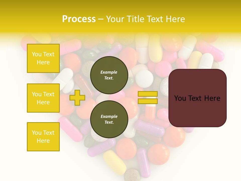 Pills Isolated Pharmaceuticals PowerPoint Template