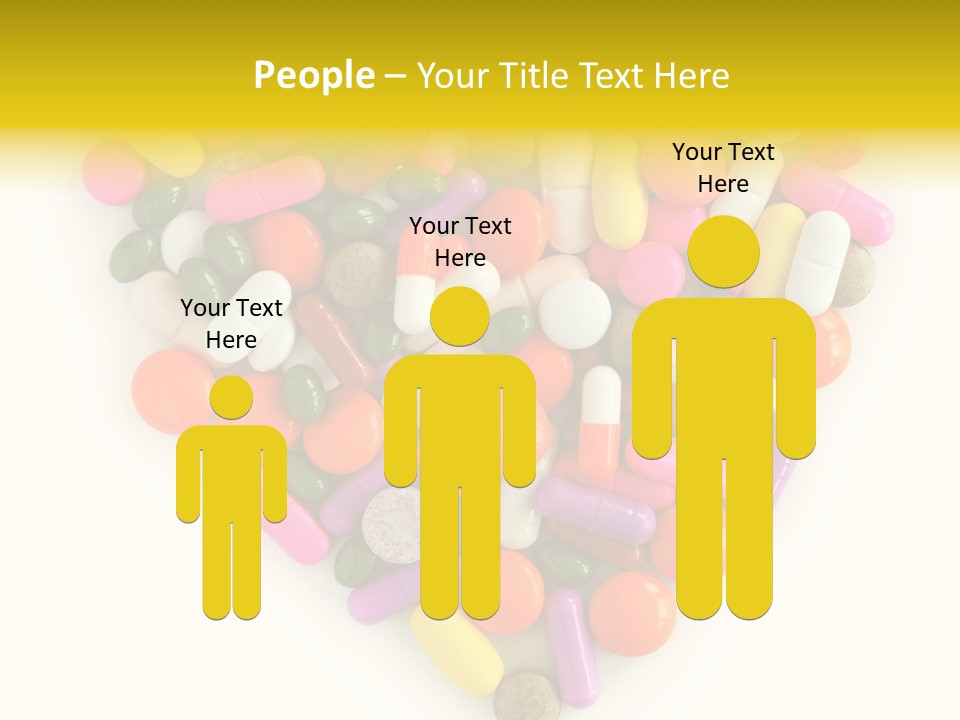 Pills Isolated Pharmaceuticals PowerPoint Template