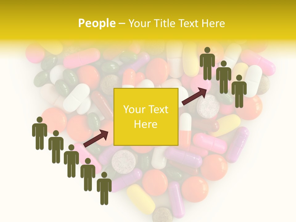 Pills Isolated Pharmaceuticals PowerPoint Template