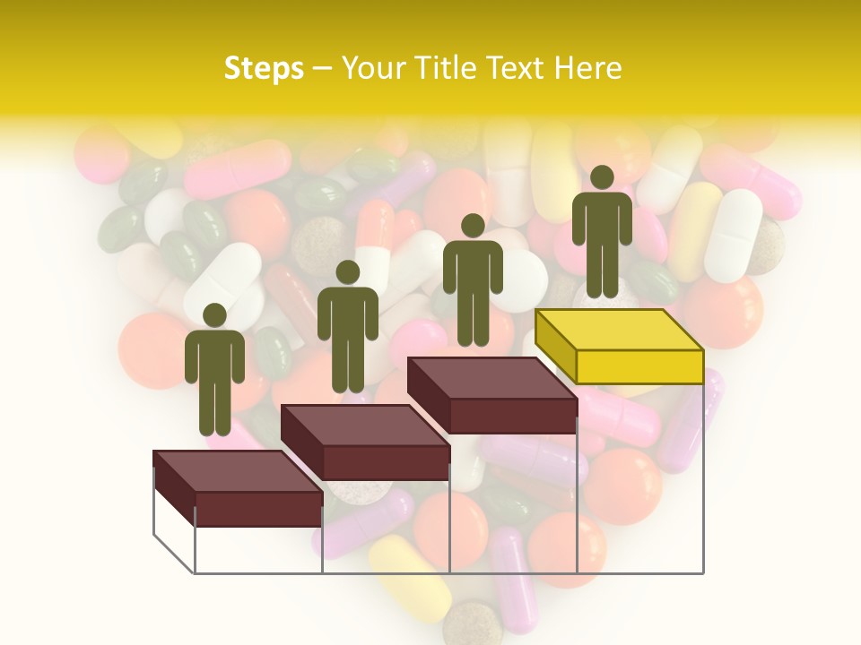 Pills Isolated Pharmaceuticals PowerPoint Template
