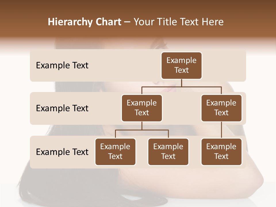 Woman Fashion Caucasian PowerPoint Template