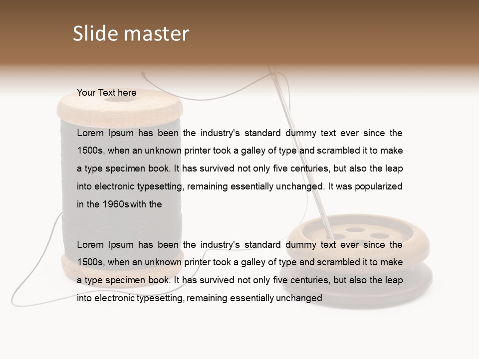 Detail Pattern Business PowerPoint Template