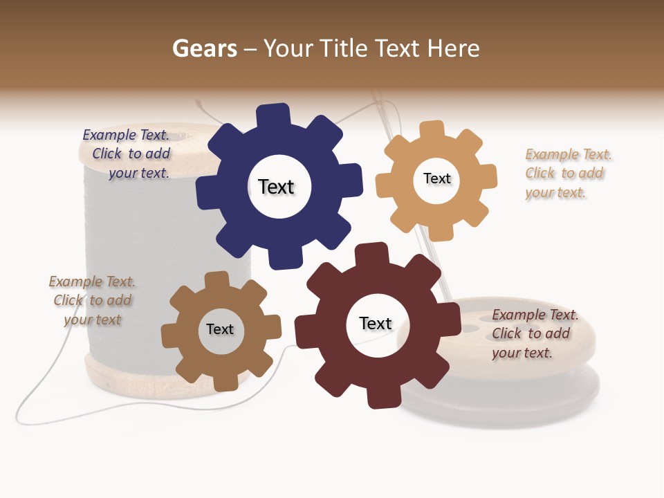 Detail Pattern Business PowerPoint Template