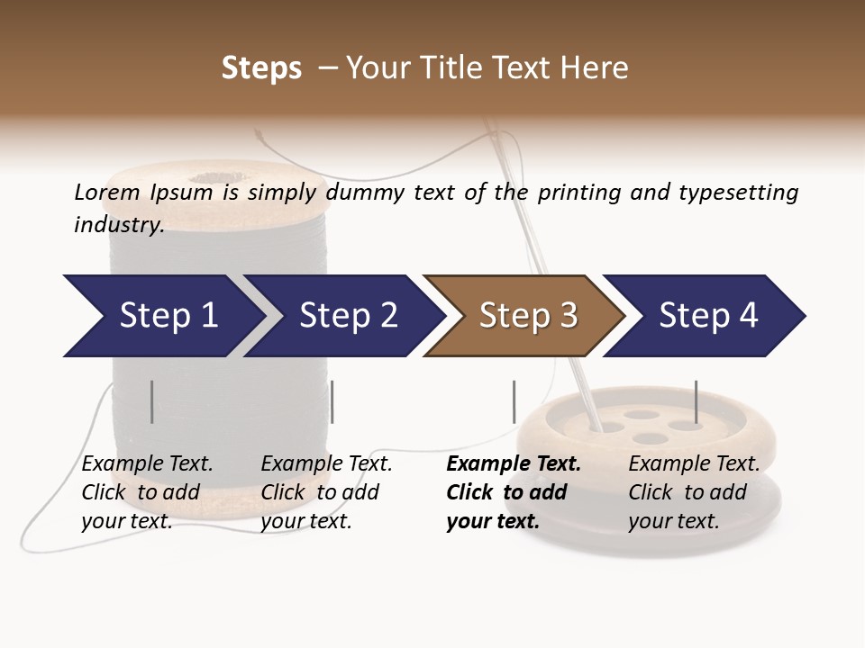 Detail Pattern Business PowerPoint Template