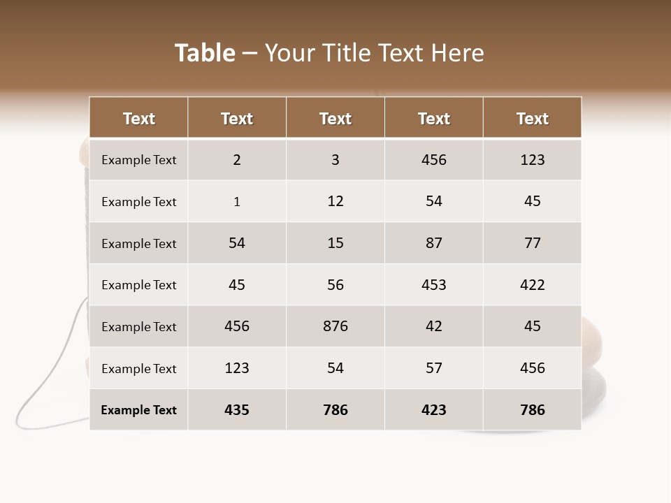 Detail Pattern Business PowerPoint Template