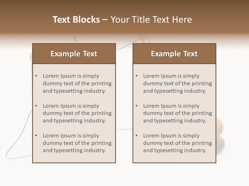 Detail Pattern Business PowerPoint Template