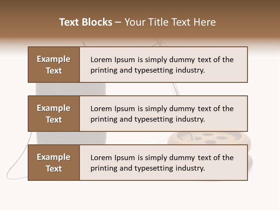 Detail Pattern Business PowerPoint Template