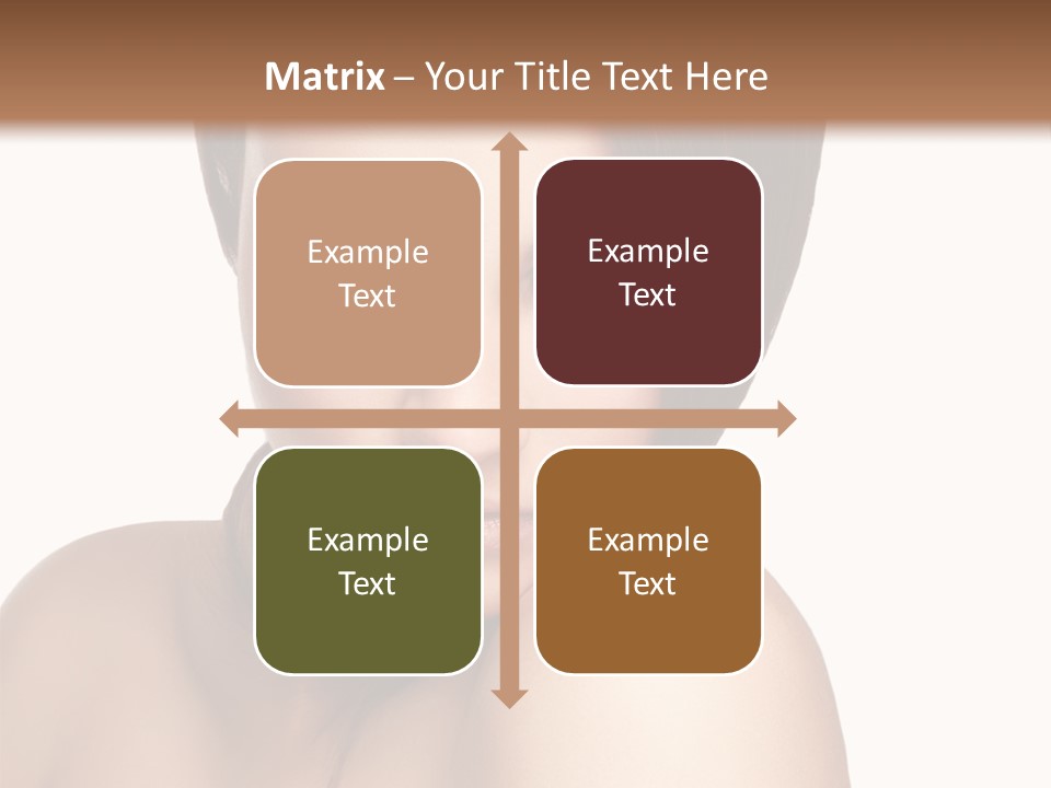 Beautiful Brown Head PowerPoint Template