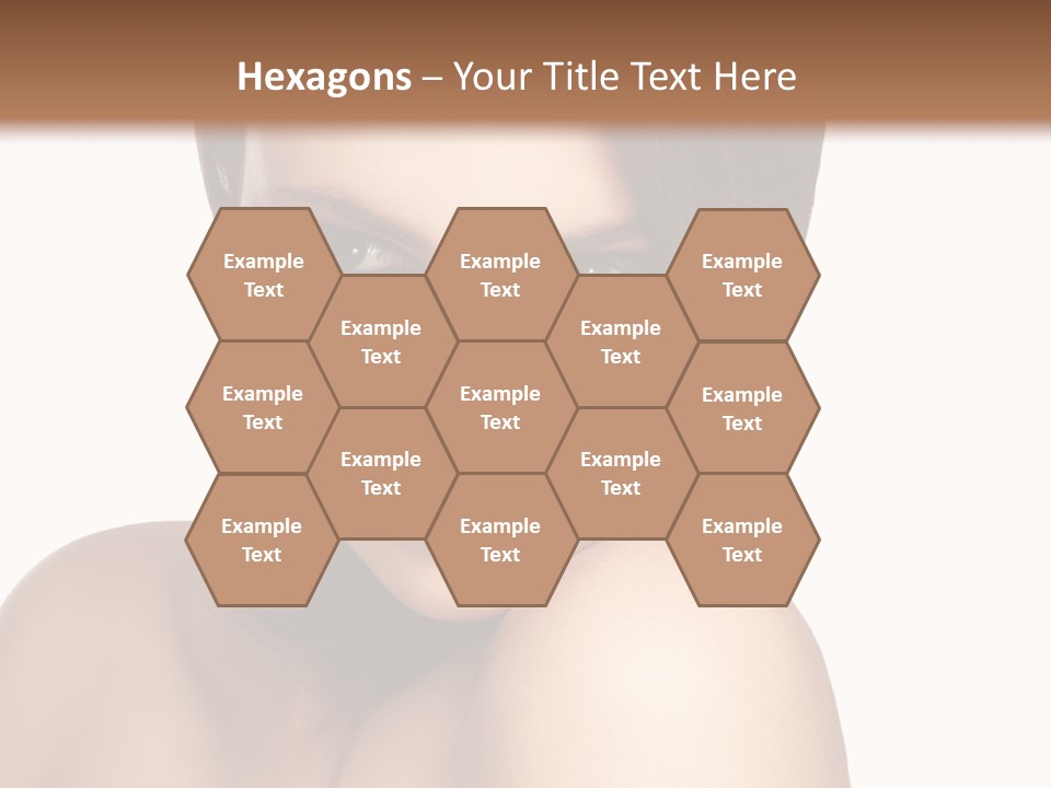 Beautiful Brown Head PowerPoint Template