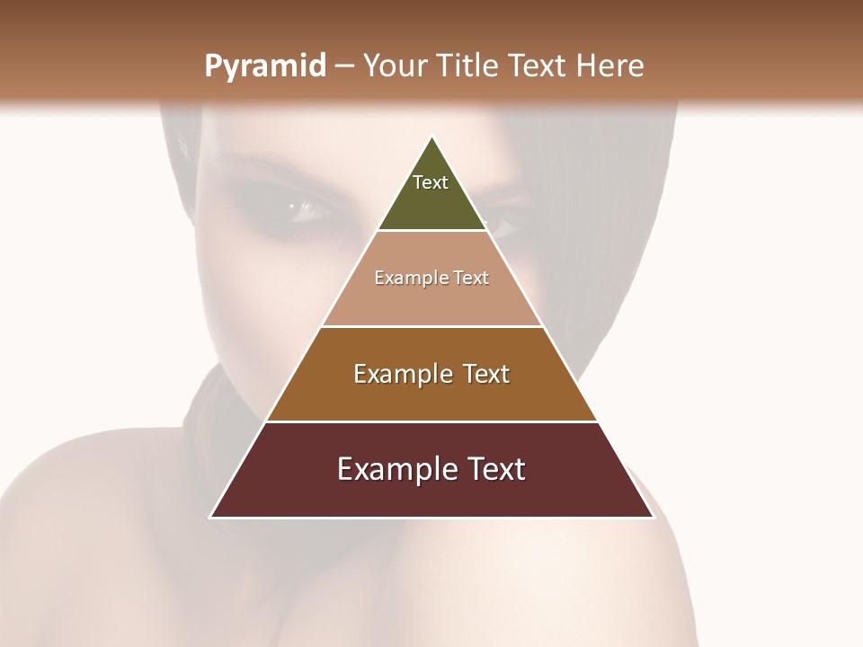 Beautiful Brown Head PowerPoint Template