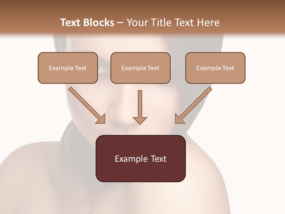 Beautiful Brown Head PowerPoint Template