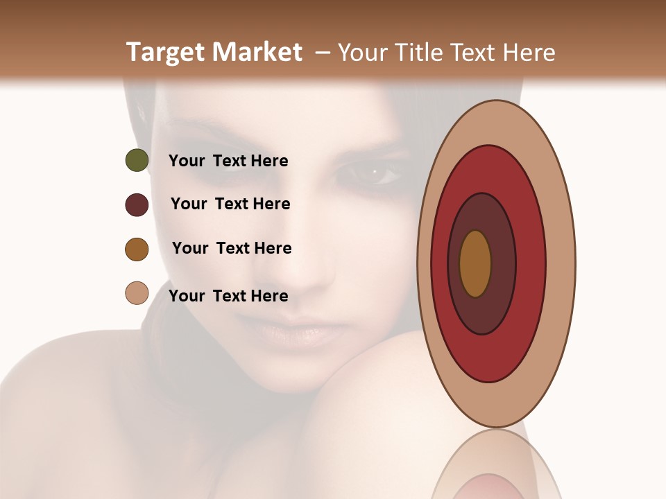 Beautiful Brown Head PowerPoint Template