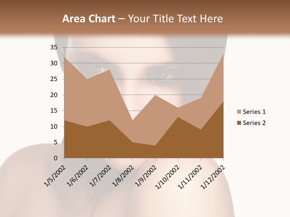 Beautiful Brown Head PowerPoint Template