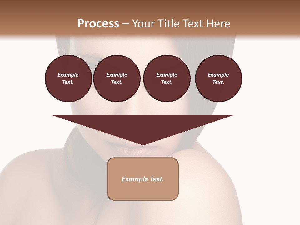 Beautiful Brown Head PowerPoint Template