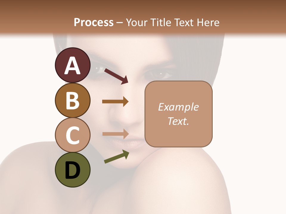 Beautiful Brown Head PowerPoint Template