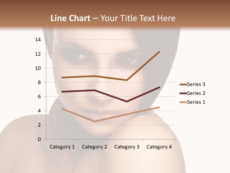 Beautiful Brown Head PowerPoint Template