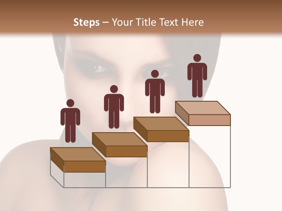 Beautiful Brown Head PowerPoint Template