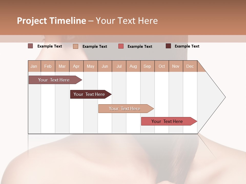 Adult Close Up Head PowerPoint Template