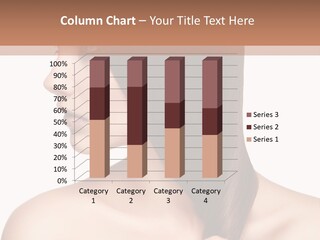 Adult Close Up Head PowerPoint Template