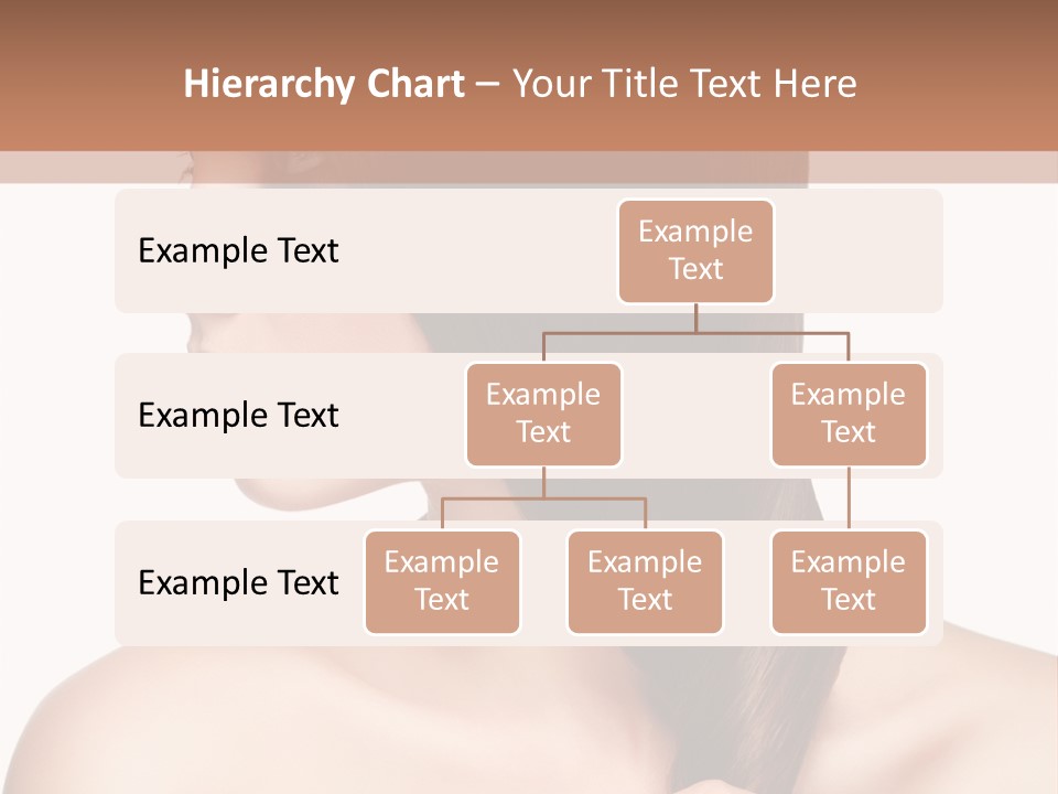 Adult Close Up Head PowerPoint Template
