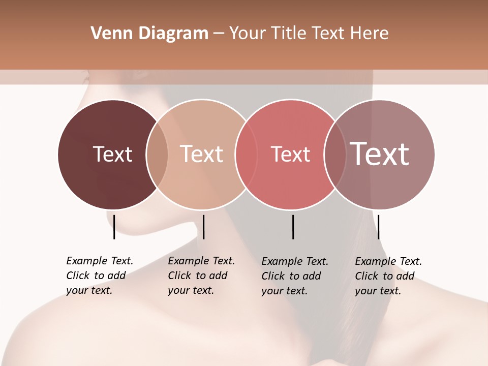 Adult Close Up Head PowerPoint Template
