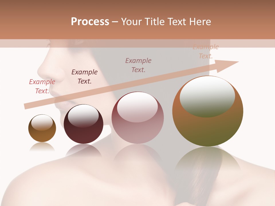 Adult Close Up Head PowerPoint Template