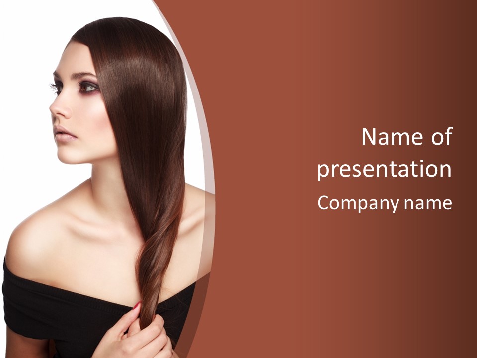 Brown Beauty  PowerPoint Template