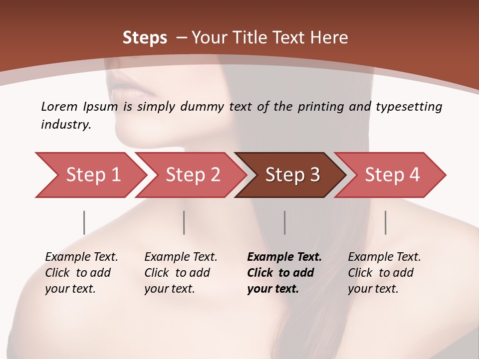 Brown Beauty  PowerPoint Template