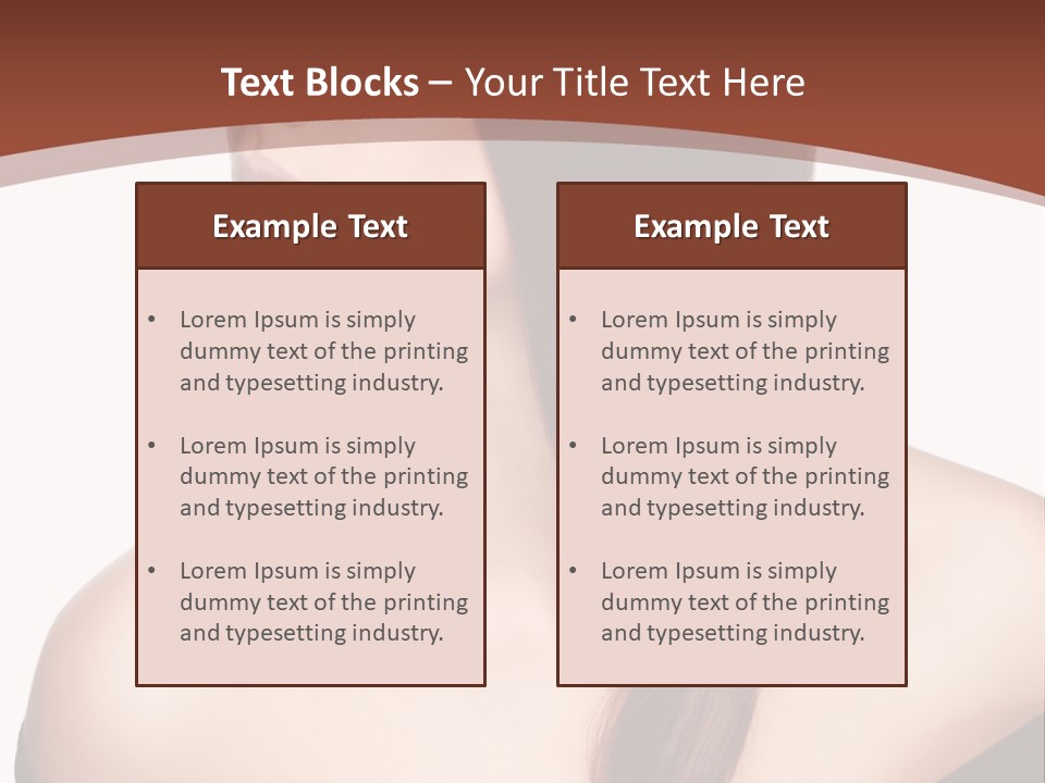 Brown Beauty  PowerPoint Template