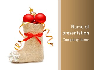 Full Home Santa PowerPoint Template