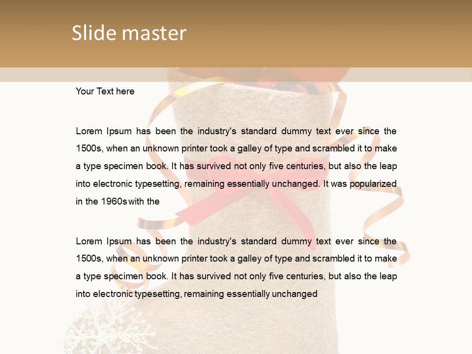 Full Home Santa PowerPoint Template