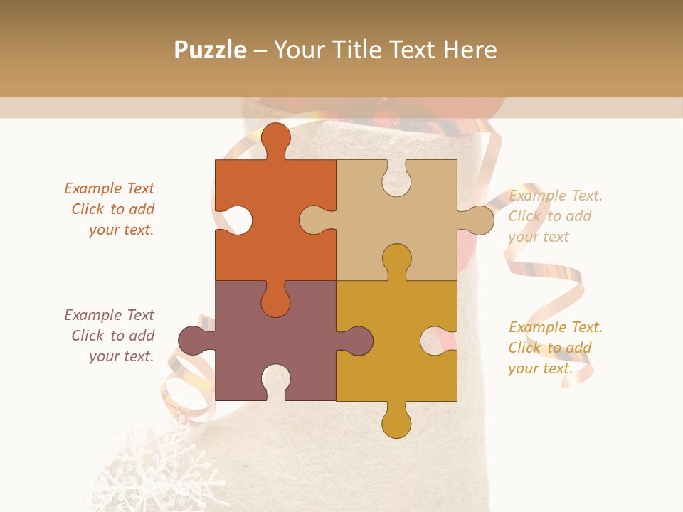 Full Home Santa PowerPoint Template