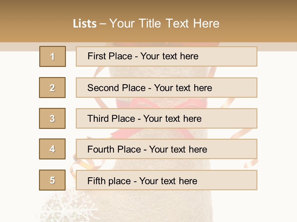 Full Home Santa PowerPoint Template