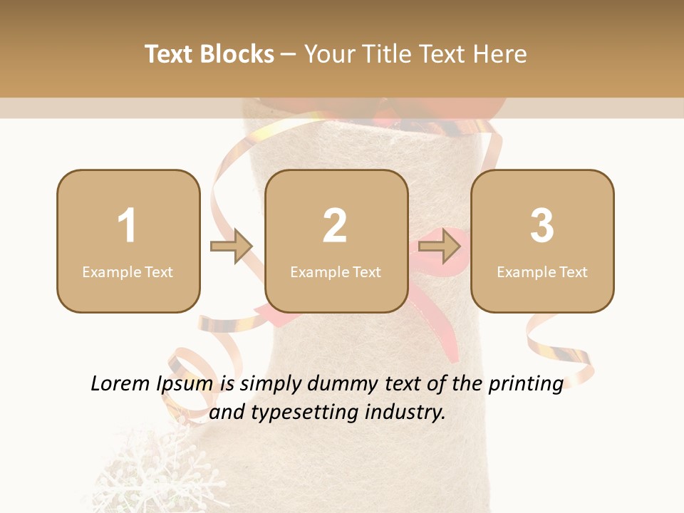 Full Home Santa PowerPoint Template