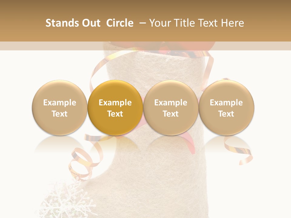 Full Home Santa PowerPoint Template