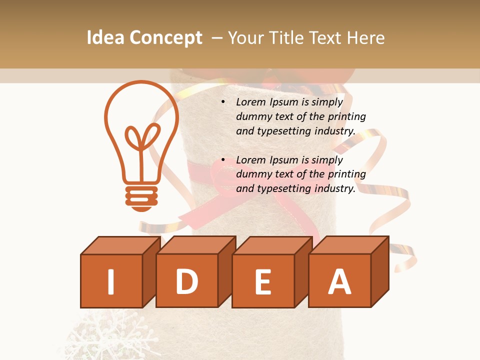 Full Home Santa PowerPoint Template