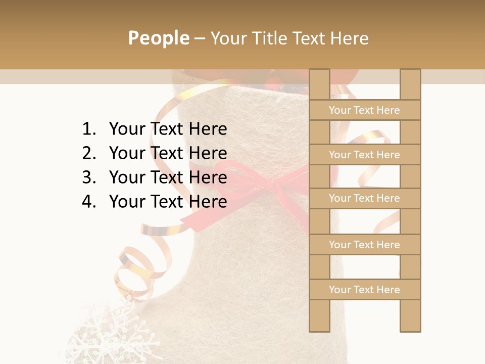 Full Home Santa PowerPoint Template