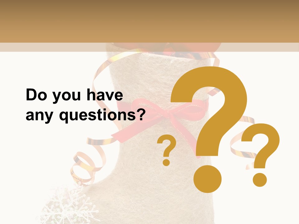 Full Home Santa PowerPoint Template