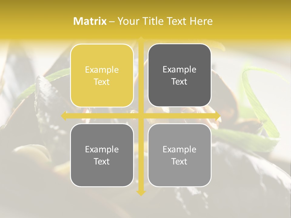 Macro Fish Closed PowerPoint Template