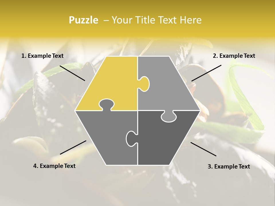 Macro Fish Closed PowerPoint Template