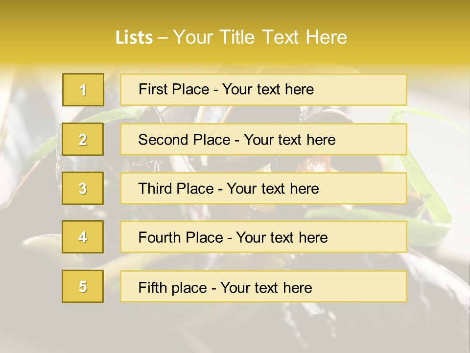 Macro Fish Closed PowerPoint Template